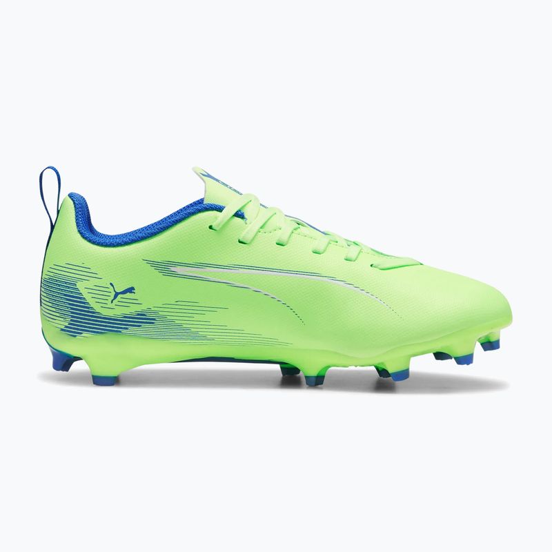 Детски футболни обувки PUMA Ultra 5 Play FG/AG Jr fizzy apple/puma white 9