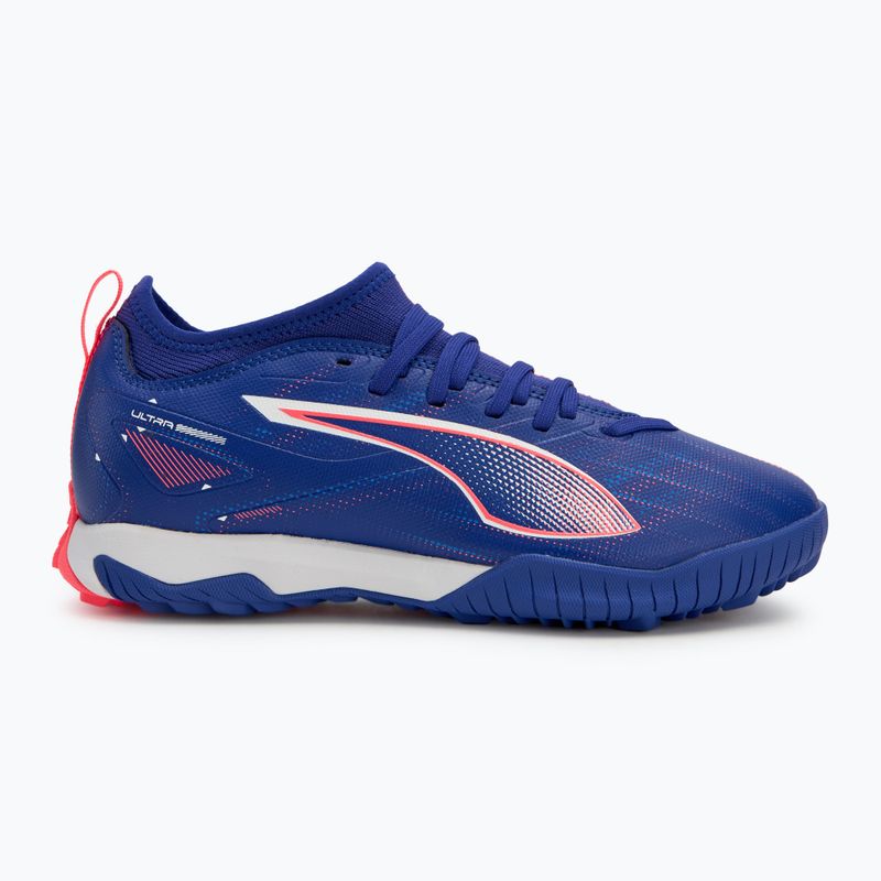 Детски футболни обувки PUMA Ultra 5 Match TT + Mid Jr lapis lazuli/puma white/sunset glow 2