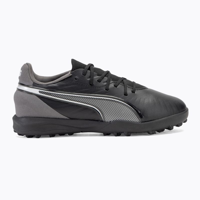 Детски футболни обувки PUMA King Match TT Jr puma black/puma white/cool dark grey 2