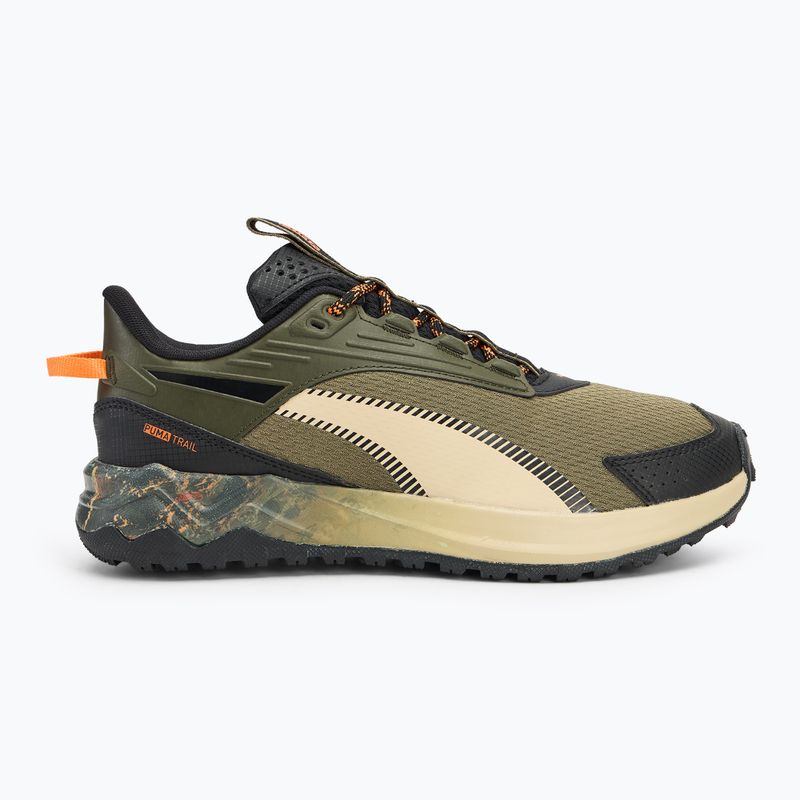 Мъжки обувки за бягане PUMA Extend Lite Trail landslide dark olive/puma black 2