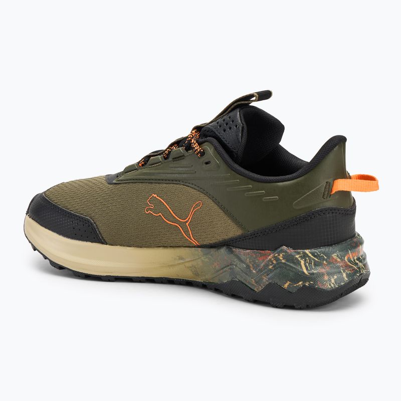 Мъжки обувки за бягане PUMA Extend Lite Trail landslide dark olive/puma black 3