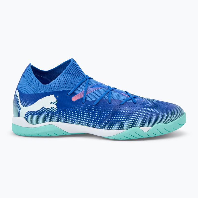 Футболни обувки PUMA Future 7 Match It bluemazing/puma white/electric peppermint 2