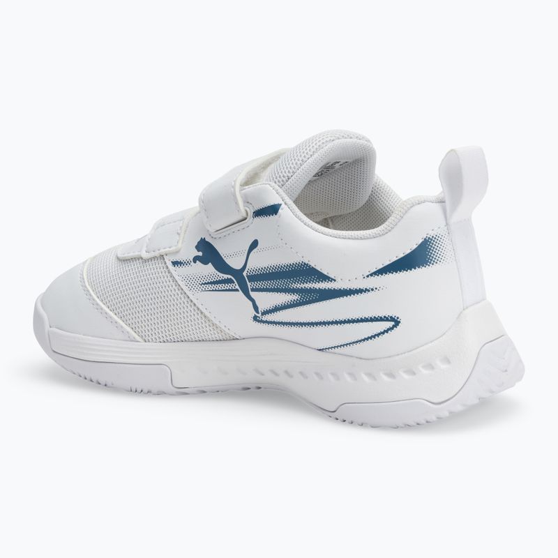 Детски спортни обувки за зала PUMA Varion II V Jr puma white/blue horizon 3