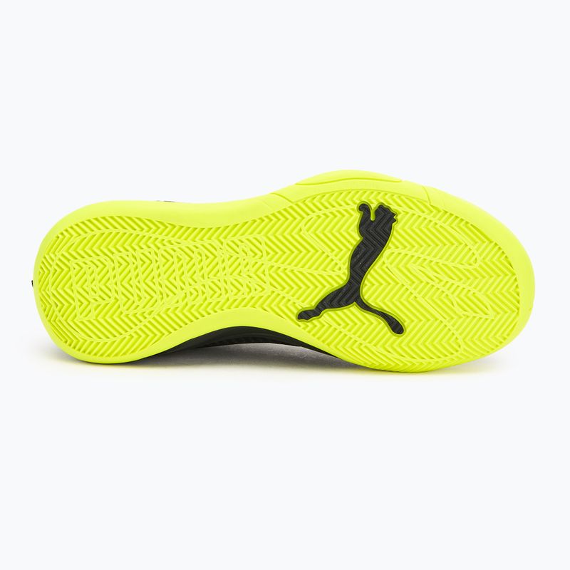 Мъжки баскетболни обувки PUMA Court Pro puma black/electric lime 4