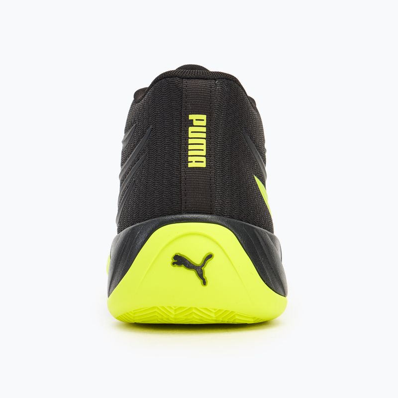 Мъжки баскетболни обувки PUMA Court Pro puma black/electric lime 6