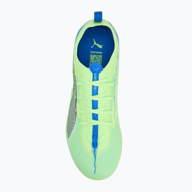 Детски футболни обувки PUMA Ultra 5 Pro FG/AG Jr fizzy apple/puma white 5