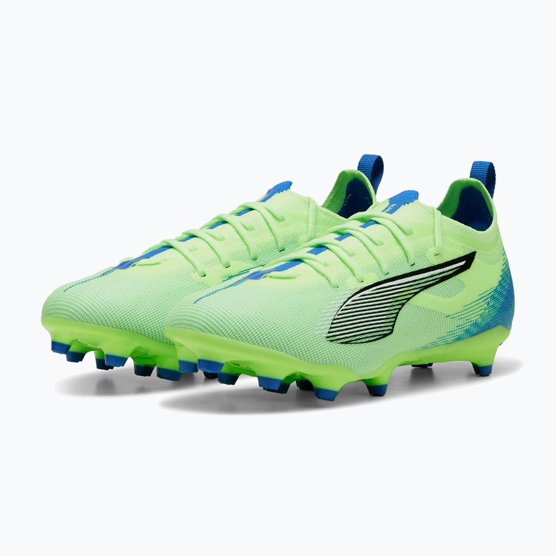 Детски футболни обувки PUMA Ultra 5 Pro FG/AG Jr fizzy apple/puma white 10
