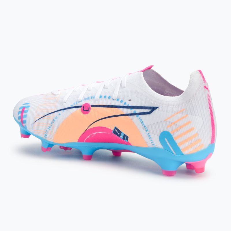 Футболни обувки PUMA Ultra 5 Match Vol. Up FG/AG puma white/luminous blue 3