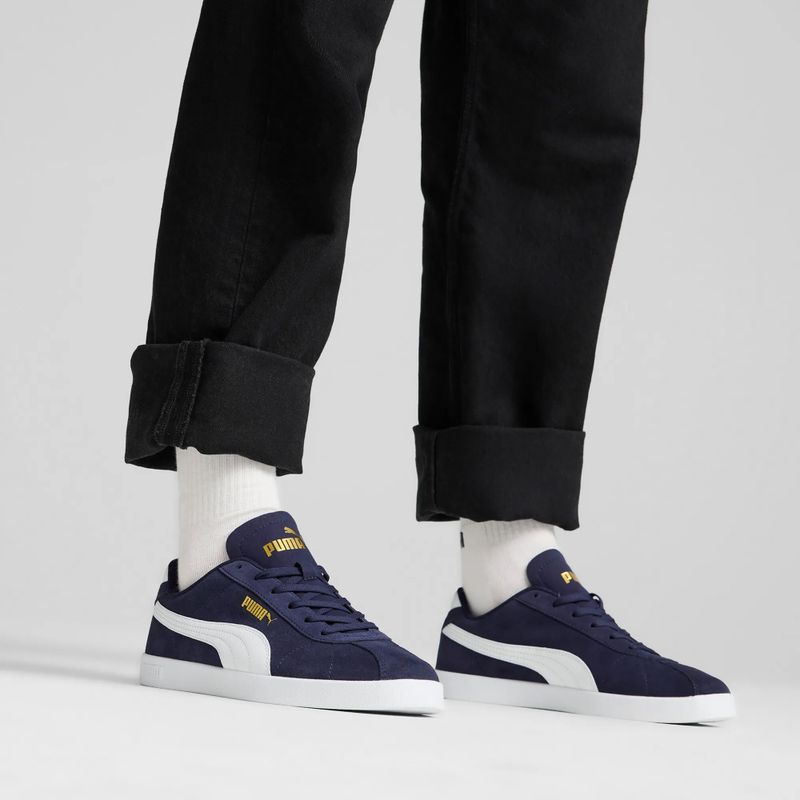 Обувки Puma Club II puma navy/puma white/puma gold 9