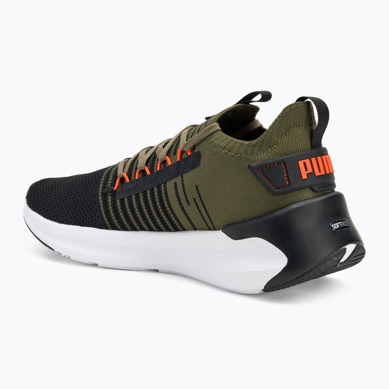 Обувки за бягане Puma Softride Symmetry Fuzion puma olive/puma black/flame filcker 3