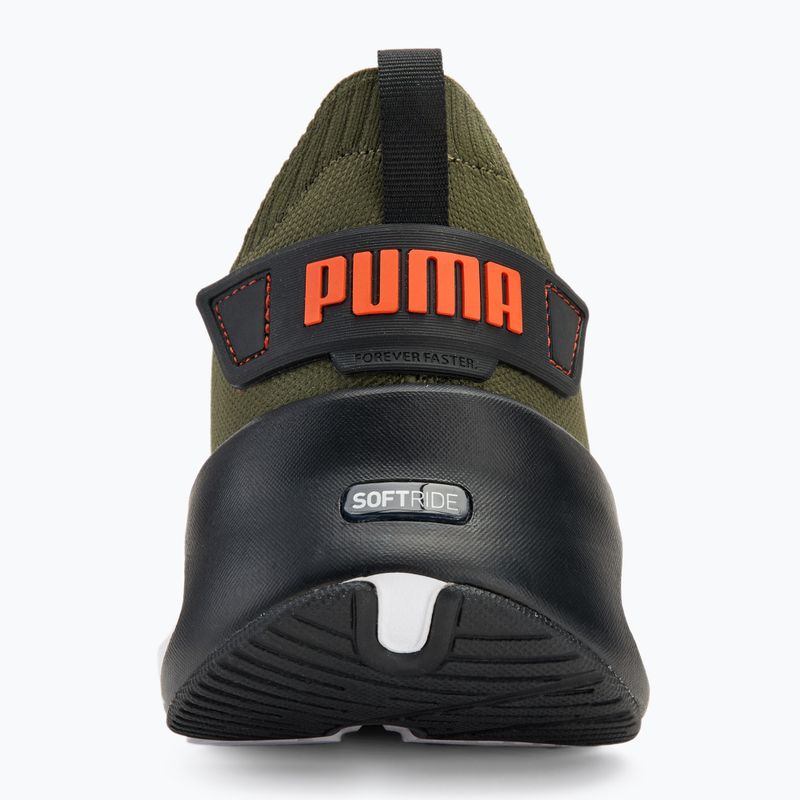 Обувки за бягане Puma Softride Symmetry Fuzion puma olive/puma black/flame filcker 6