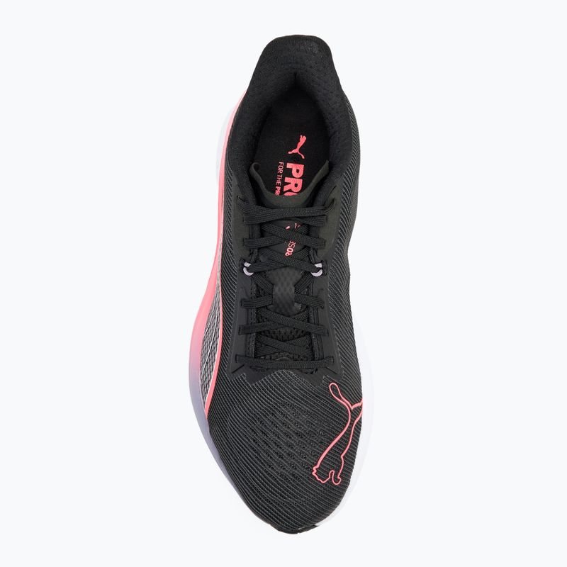 Обувки за бягане Puma Darter Pro puma black/sunset glow/pale plum 5