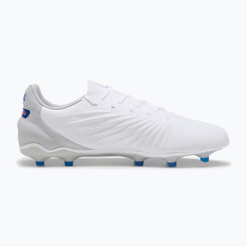 Футболни обувки PUMA King Match FG/AG puma white/bluemazing/flat light grey/sunset glow 9