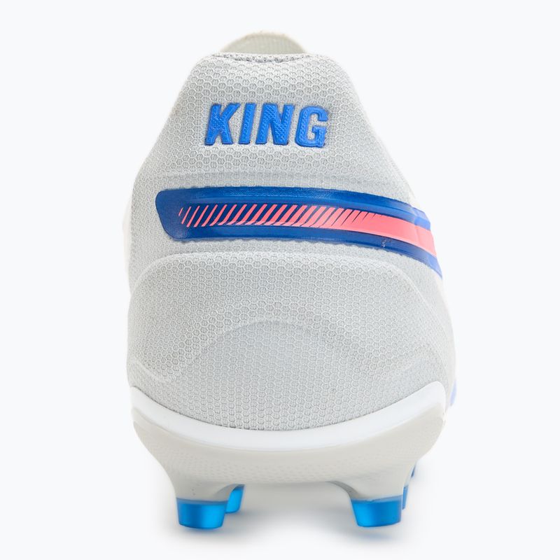 Футболни обувки PUMA King Match FG/AG puma white/bluemazing/flat light grey/sunset glow 6