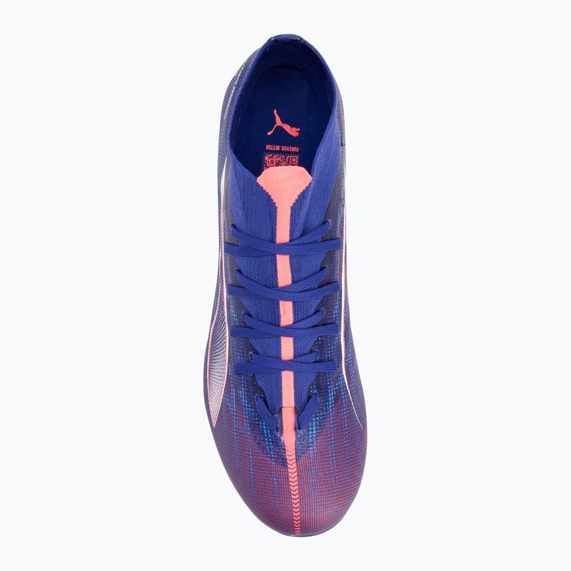Футболни обувки PUMA Ultra 5 Match+ FG/AG lapis lazuli/puma white/sunset gloe 5