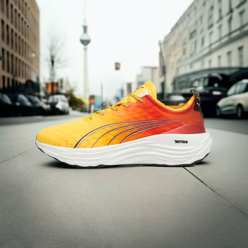 Мъжки обувки за бягане PUMA ForeverRun Nitro Fade sun stream/sunset glow/puma white 14