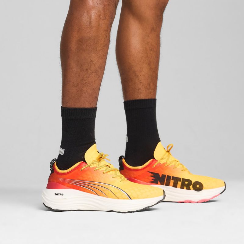 Мъжки обувки за бягане PUMA ForeverRun Nitro Fade sun stream/sunset glow/puma white 15