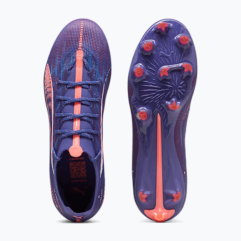 Футболни обувки PUMA Ultra 5 Pro FG/AG lapis lazuli/puma white/sunset gloe 11