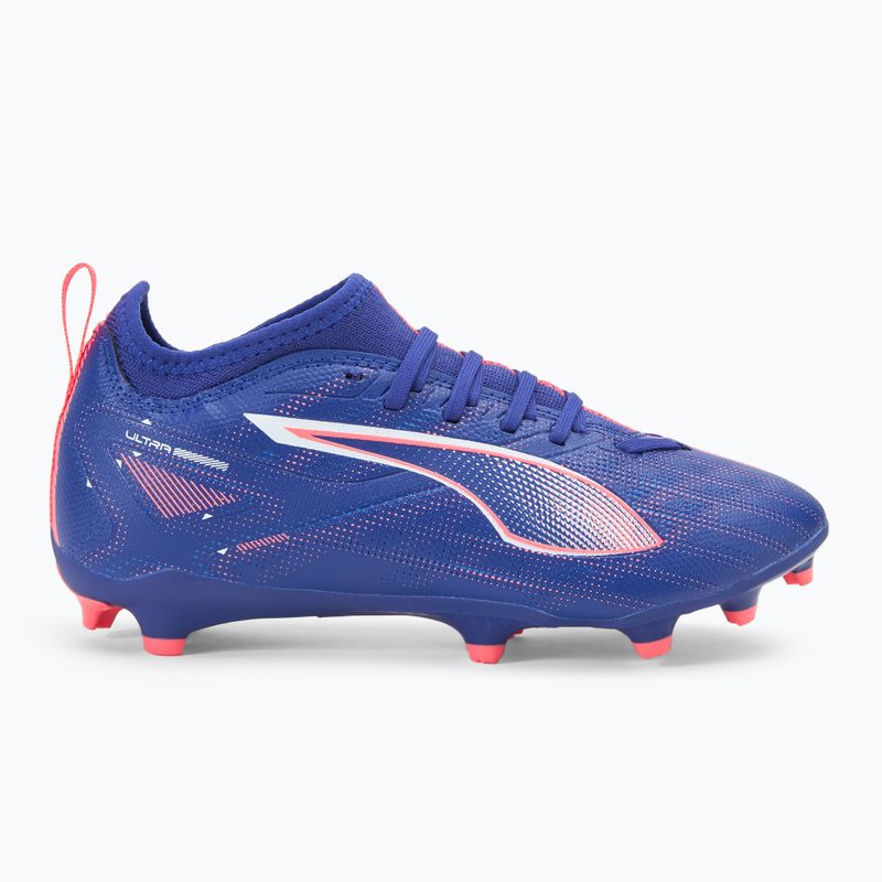 Детски футболни обувки PUMA Ultra 5 Match FG/AG Jr lapis lazuli/puma white/sunset glow 2