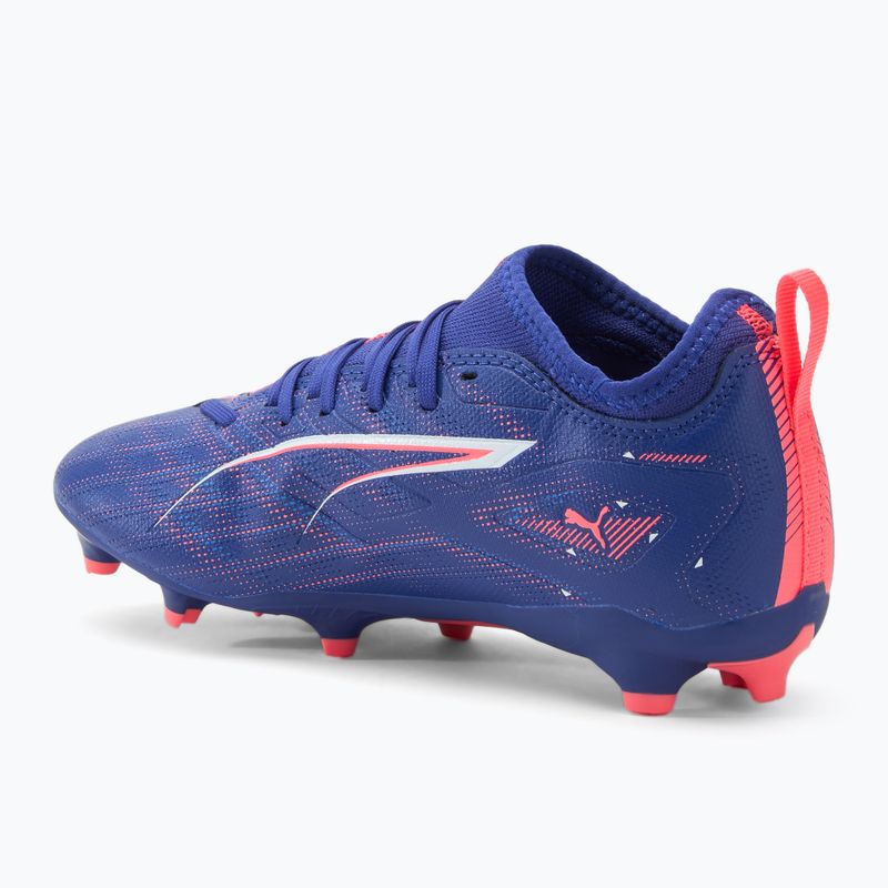 Детски футболни обувки PUMA Ultra 5 Match FG/AG Jr lapis lazuli/puma white/sunset glow 3