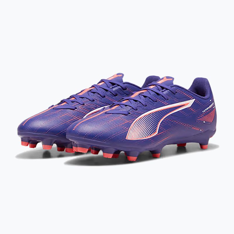 Футболни обувки PUMA Ultra 5 Play FG/AG lapis lazuli/puma white/sunset gloe 8
