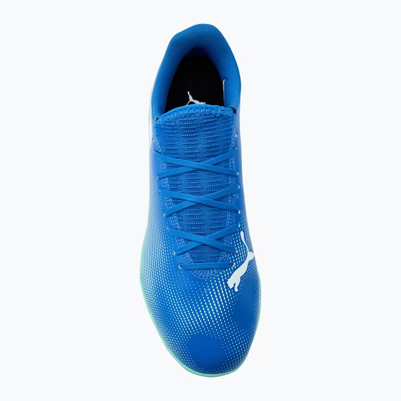 Футболни обувки PUMA Future 7 Match FG/AG blueemazing/puma white/electric peppermint 5