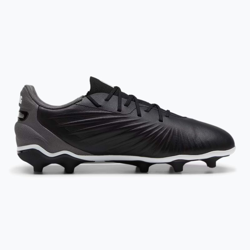 Детски футболни обувки PUMA King Match FG/AG Jr puma black/puma white/cool dark grey 10