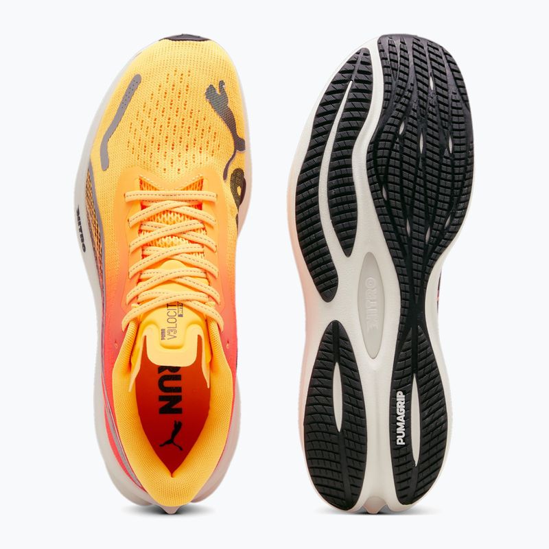 Мъжки обувки за бягане PUMA Velocity Nitro 3 Fade sun stream/sunset glow/white 11