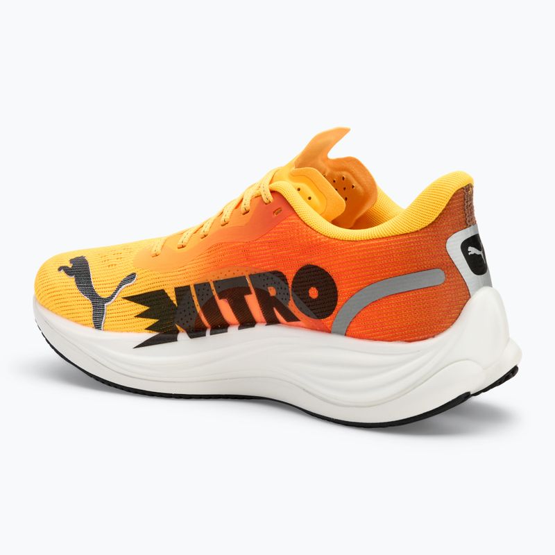 Мъжки обувки за бягане PUMA Velocity Nitro 3 Fade sun stream/sunset glow/white 3