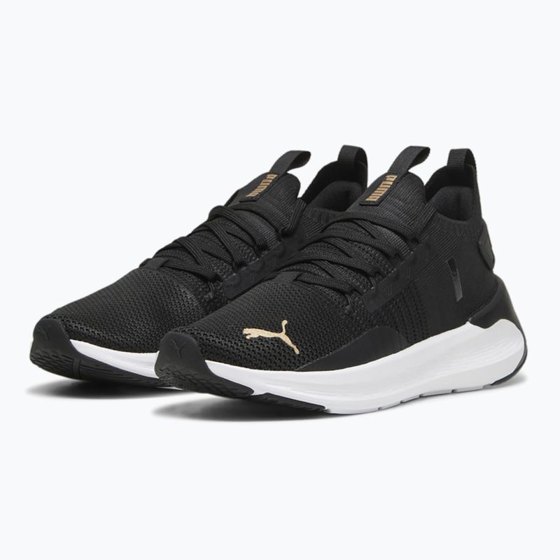 Дамски обувки за бягане PUMA Softride Symmetry Fuzion puma black/puma gold