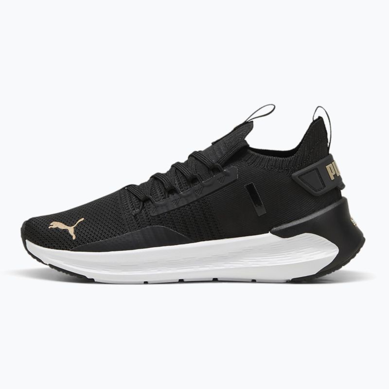 Дамски обувки за бягане PUMA Softride Symmetry Fuzion puma black/puma gold 2