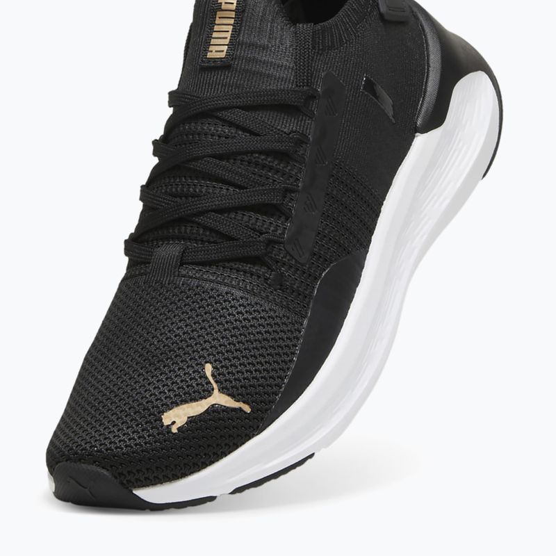 Дамски обувки за бягане PUMA Softride Symmetry Fuzion puma black/puma gold 5
