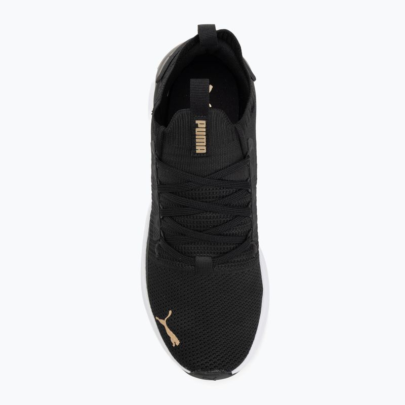 Дамски обувки за бягане PUMA Softride Symmetry Fuzion puma black/puma gold 5
