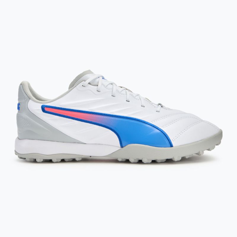 Футболни обувки Puma King Pro TT puma white/bluemazing/flat light grey/sunset glow 2