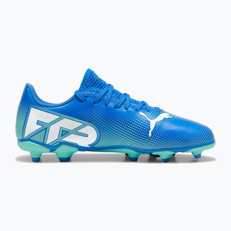 Детски футболни обувки PUMA Future 7 Play FG/AG Jr hyperlink blue/mint/puma white 3