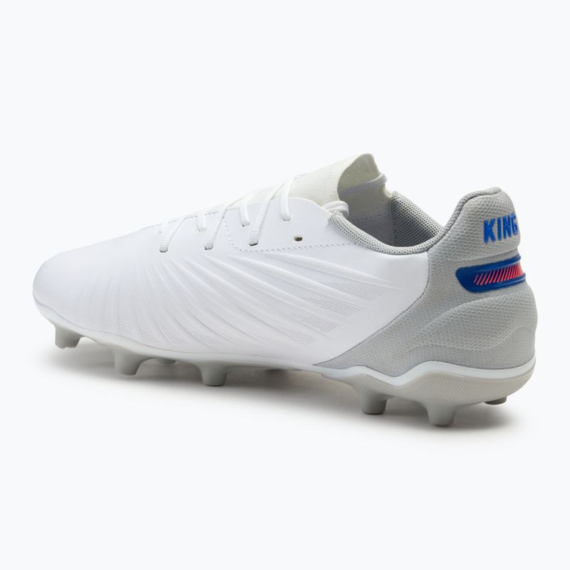 Детски футболни обувки PUMA King Match FG/AG Jr puma white/bluemazing/lat light grey/sunset glow 3