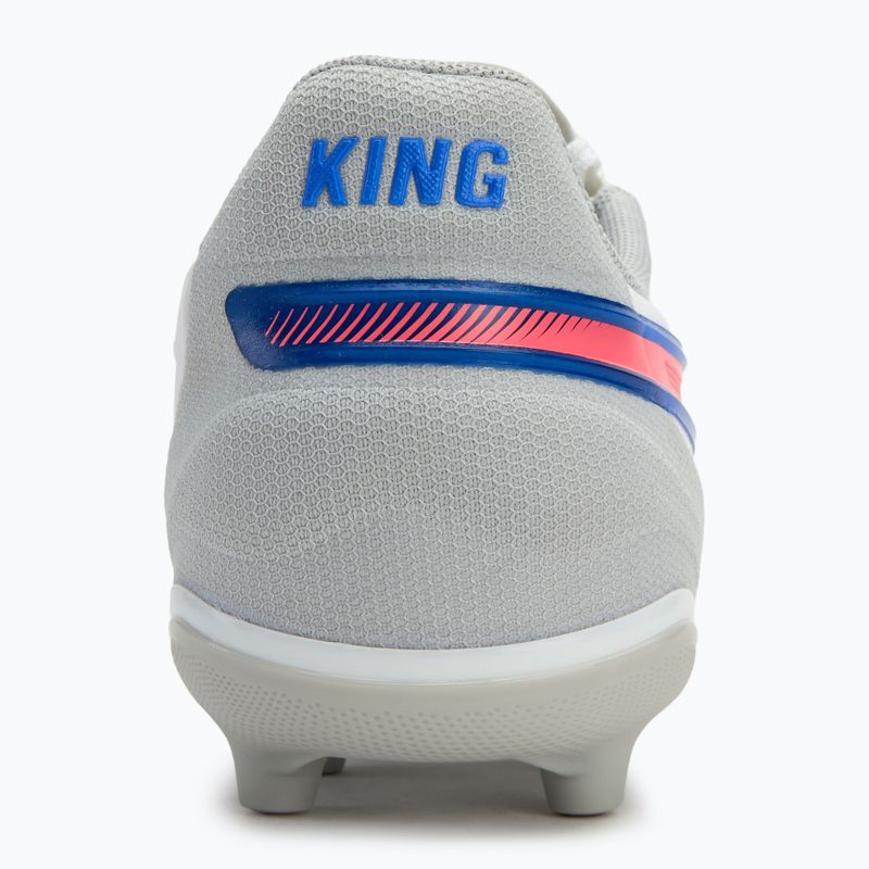 Детски футболни обувки PUMA King Match FG/AG Jr puma white/bluemazing/lat light grey/sunset glow 6