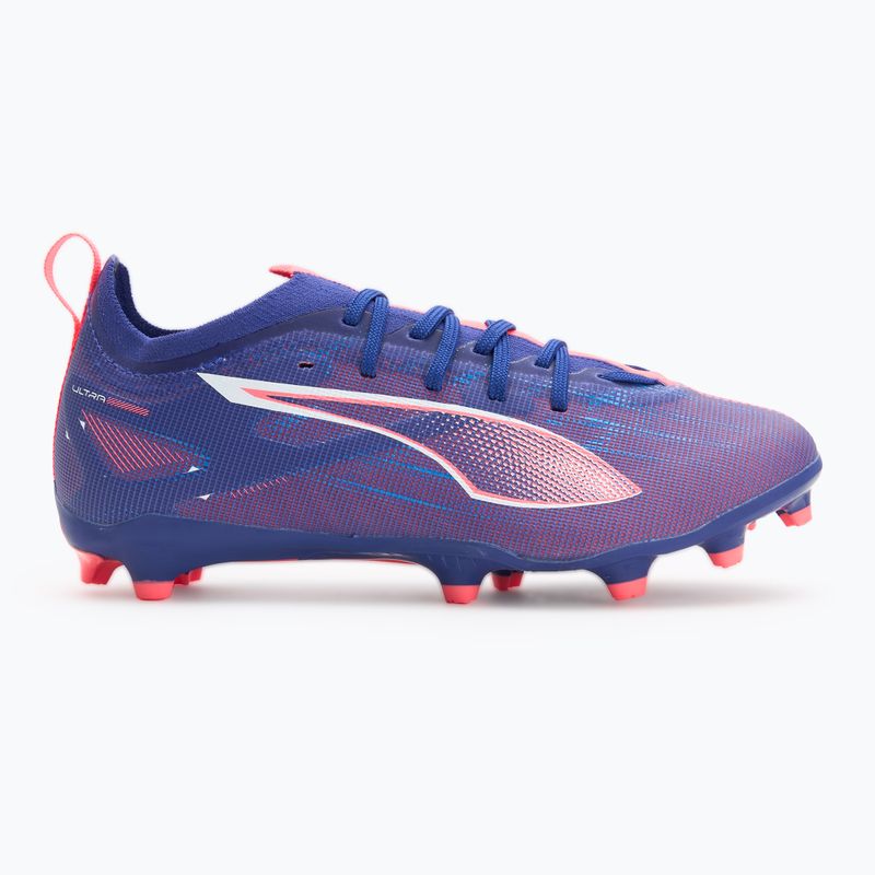 Детски футболни обувки PUMA Ultra 5 Pro FG/AG Jr lapis lazuli/puma white/sunset glow 2