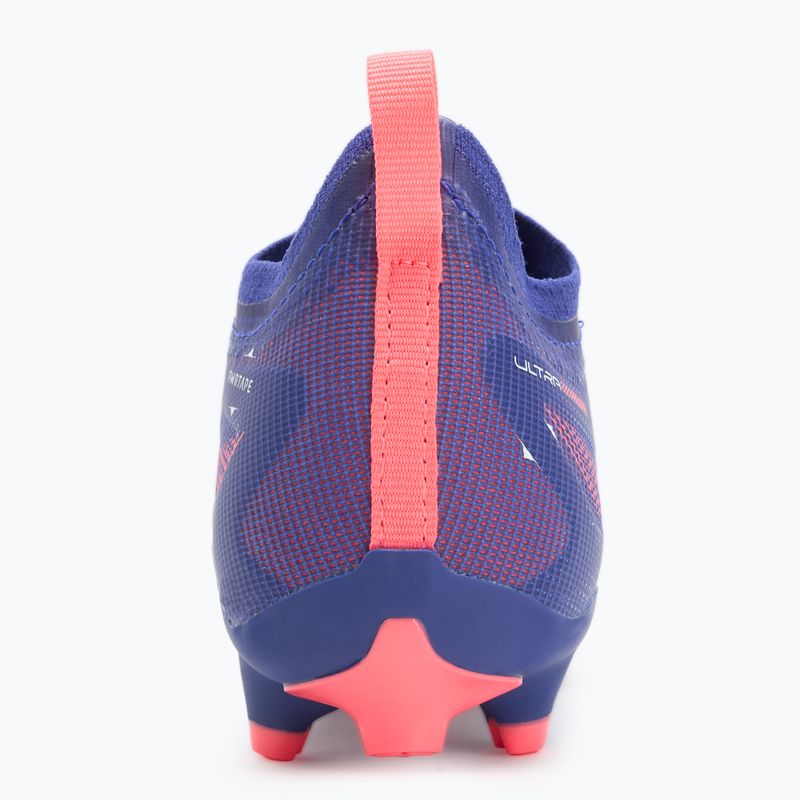 Детски футболни обувки PUMA Ultra 5 Pro FG/AG Jr lapis lazuli/puma white/sunset glow 6