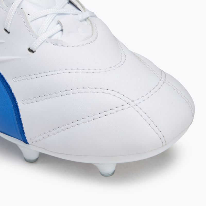 Мъжки футболни обувки PUMA King Pro MxSG puma white/bluemazing/flat light grey/sunset glow 7