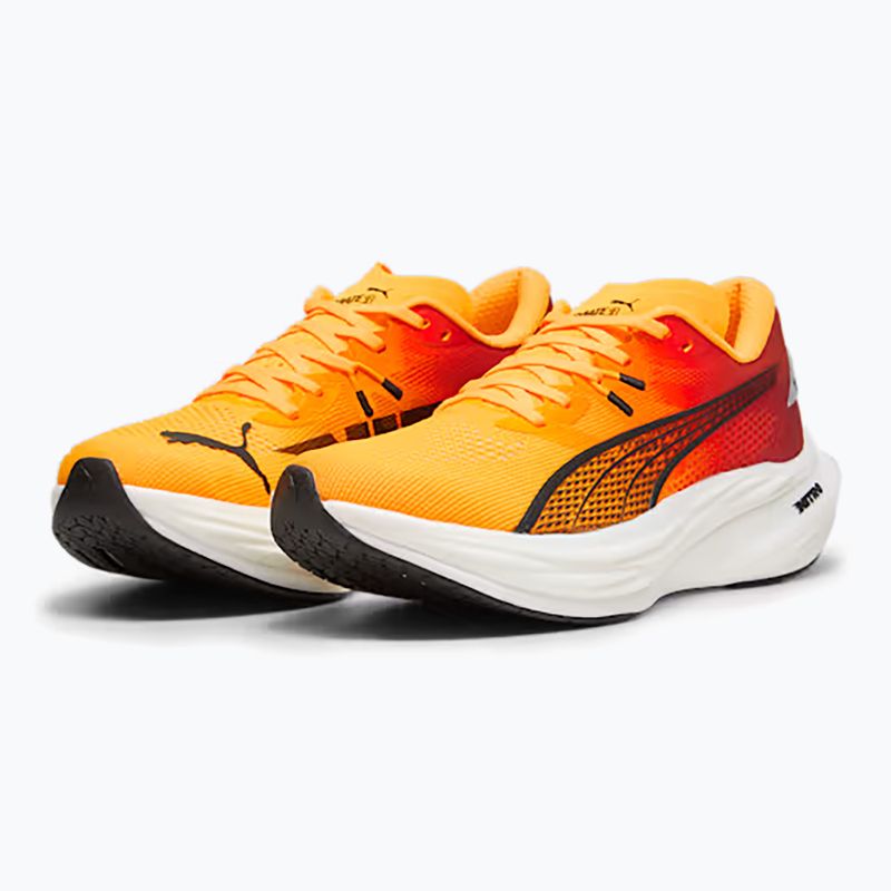 Мъжки обувки за бягане PUMA Deviate Nitro 3 Fade sun stream/sunset glow/puma white 8