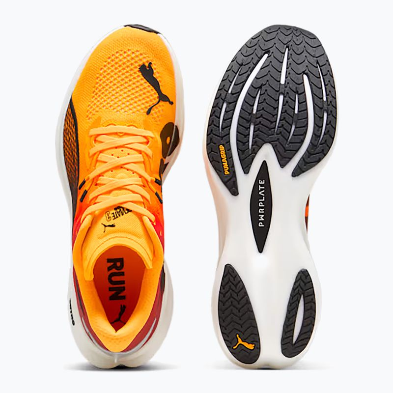 Мъжки обувки за бягане PUMA Deviate Nitro 3 Fade sun stream/sunset glow/puma white 11