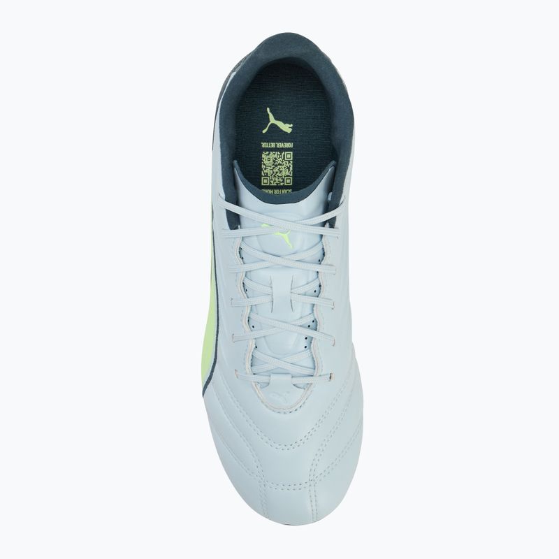Мъжки футболни обувки PUMA King Pro FG/AG frosted dew/fizzy apple 5
