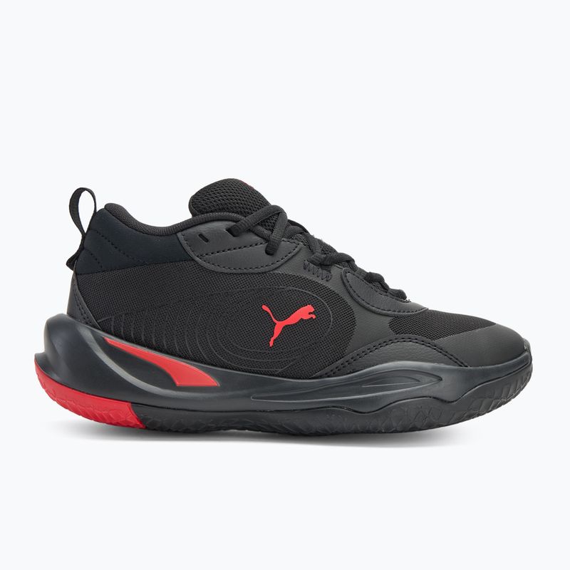 Детски баскетболни обувки PUMA Playmaker Pro JR puma black/for all time red 2