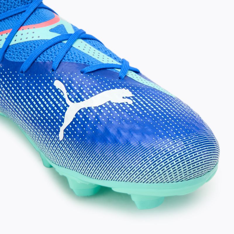 Детски футболни обувки PUMA Future 7 Pro FG/AG Jr blueemazing/puma white/electric peppermint 7