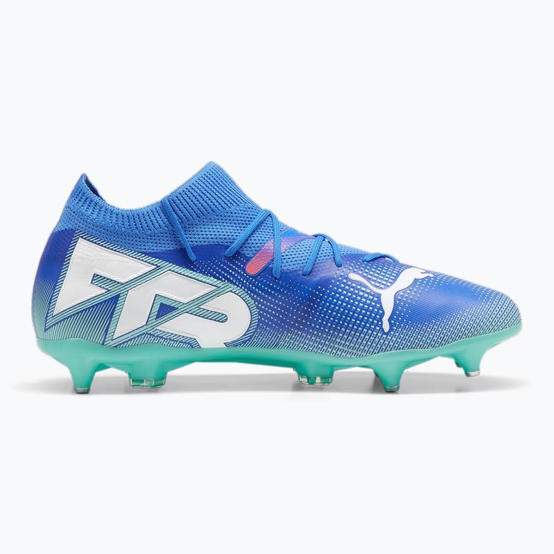 Футболни обувки PUMA Future 7 Match MxSG blue mazing/puma white/electric peppermint 3