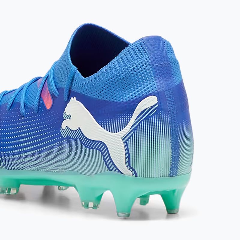 Футболни обувки PUMA Future 7 Match MxSG blue mazing/puma white/electric peppermint 6