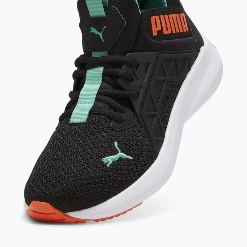 Детски обувки PUMA Softride Enzo NXT Jr puma black / jade frost 5