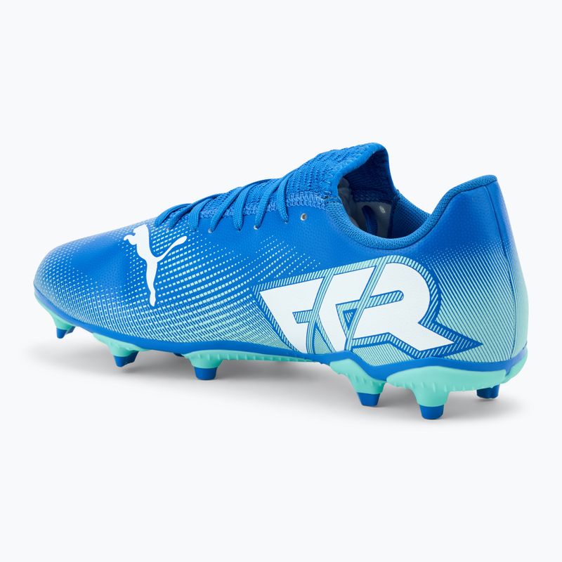 Футболни обувки PUMA Future 7 Play FG/AG hyperlink blue/mint/puma white 3