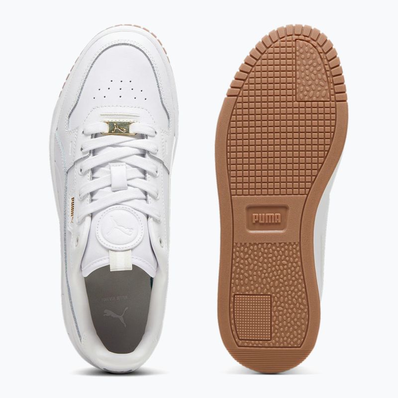 Дамски обувки Puma Carina Street Lux puma white/puma white/puma gold 10